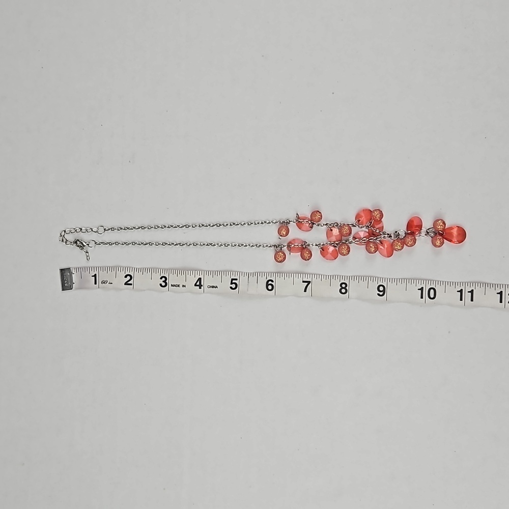 Vintage Coral Beaded Necklace - Picture 3 of 3